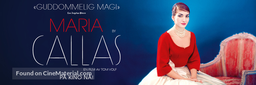 Maria by Callas: In Her Own Words - Norwegian Movie Poster