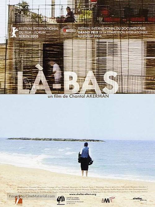 L&agrave;-bas - French poster