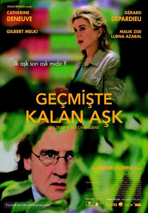Les temps qui changent - Turkish Movie Poster