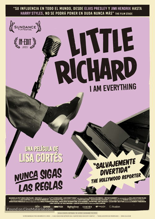 Little Richard: I Am Everything - Spanish Movie Poster