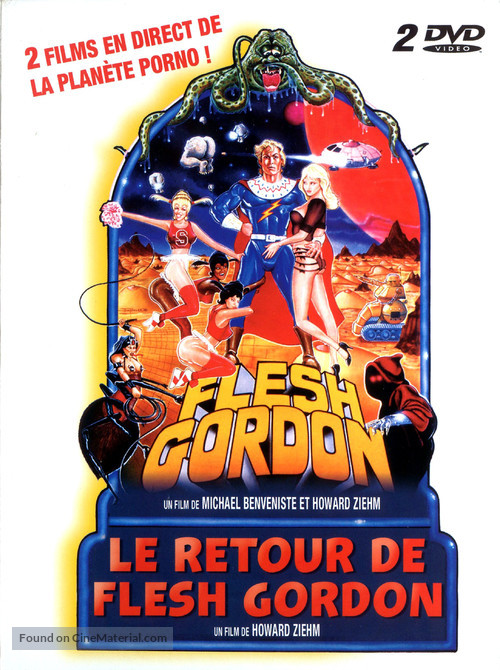 Flesh Gordon - French DVD movie cover