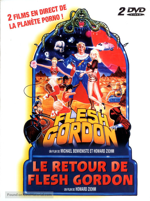 Flesh Gordon - French DVD movie cover