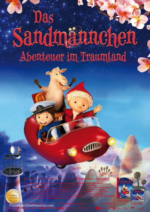 Das Sandm&auml;nnchen - Abenteuer im Traumland - German Movie Poster