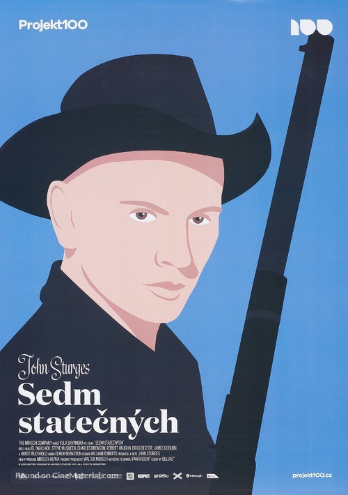 The Magnificent Seven - Czech Re-release movie poster