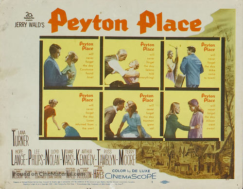 Peyton Place - Movie Poster