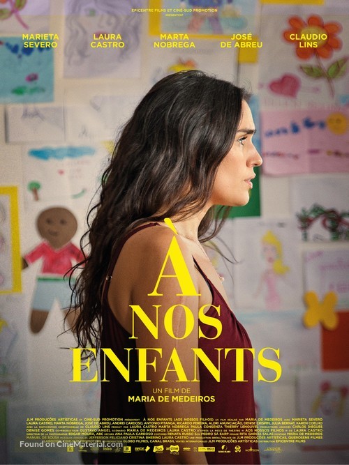 Aos Nossos Filhos - French Movie Poster
