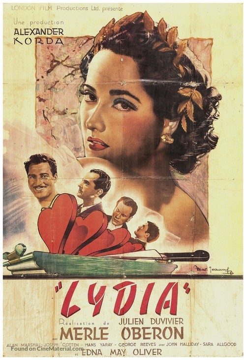 Lydia - French Movie Poster