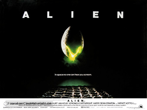 Alien - British Movie Poster