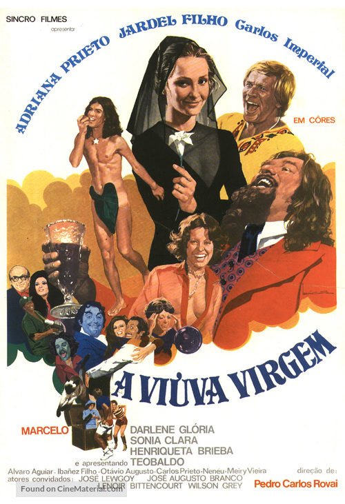 A Vi&uacute;va Virgem - Brazilian Movie Poster