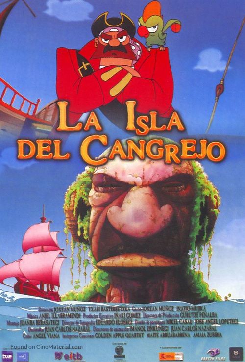 Isla del cangrejo, La - Spanish poster