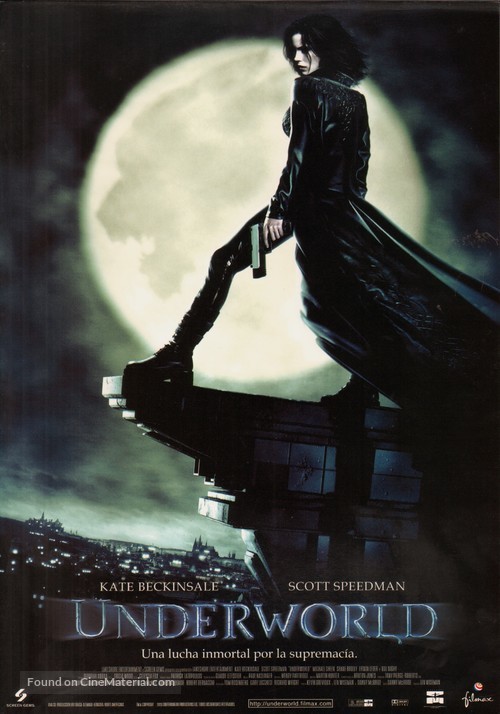 Underworld - Spanish Movie Poster