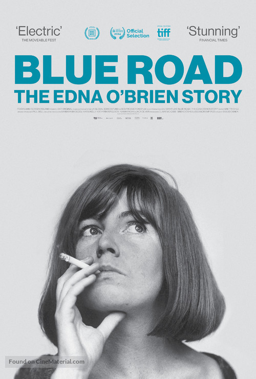 Blue Road: The Edna O&#039;Brien Story - Irish Movie Poster