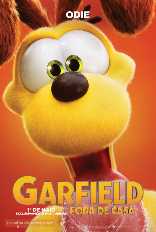 The Garfield Movie - Brazilian Movie Poster