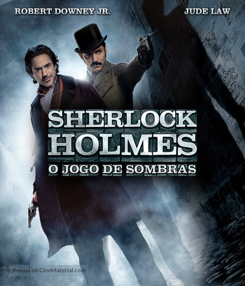 Sherlock Holmes: A Game of Shadows - Brazilian Blu-Ray movie cover