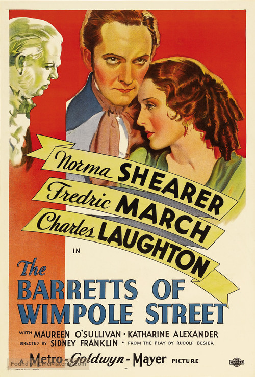 The Barretts of Wimpole Street - Movie Poster