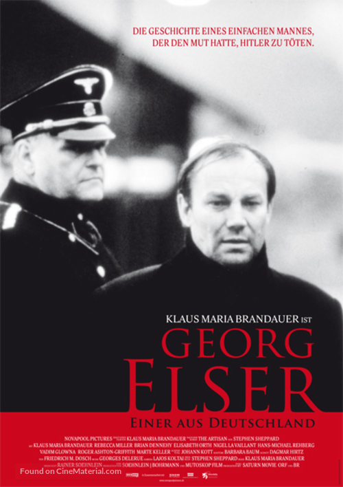 Georg Elser - Einer aus Deutschland - German Movie Poster