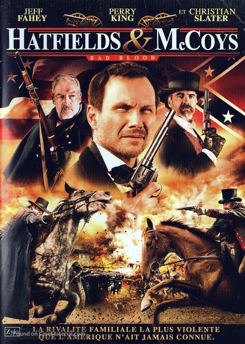 Hatfields and McCoys: Bad Blood (2012) French dvd movie cover