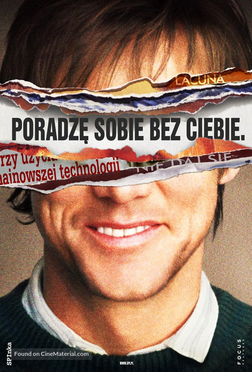 Eternal Sunshine of the Spotless Mind - Polish Movie Poster