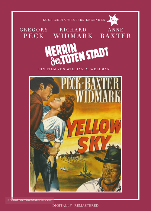 Yellow Sky - German DVD movie cover