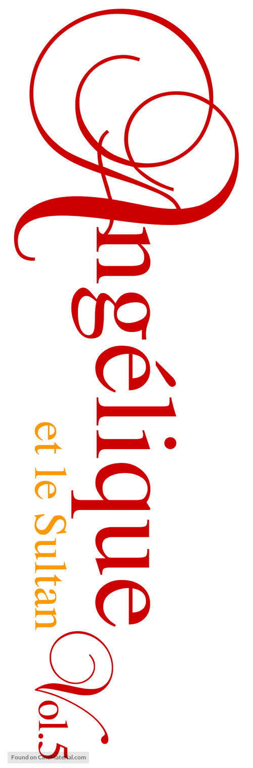 Ang&eacute;lique et le sultan - French Logo
