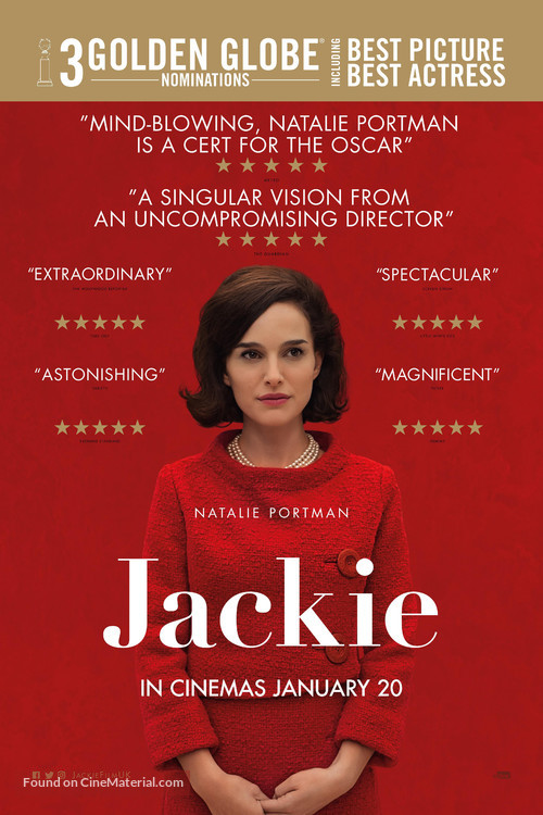 Jackie - British Movie Poster
