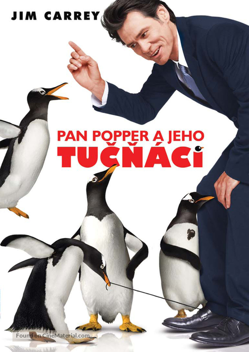 Mr. Popper&#039;s Penguins - Czech DVD movie cover