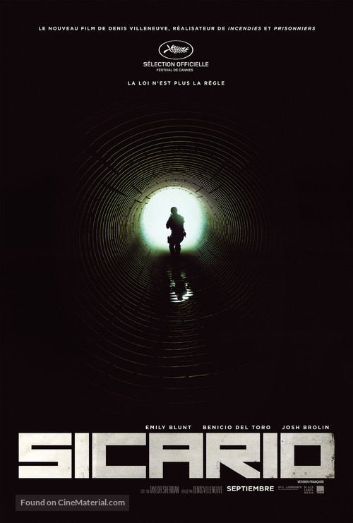 Sicario - Canadian Movie Poster