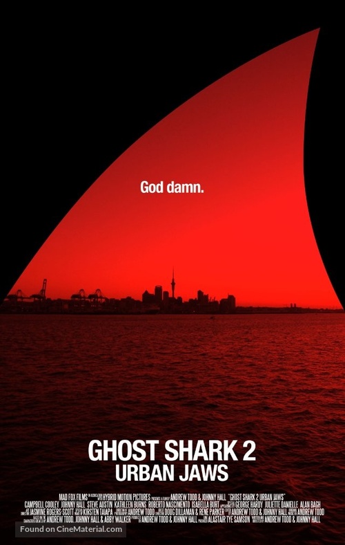 Ghost Shark 2: Urban Jaws - New Zealand Movie Poster