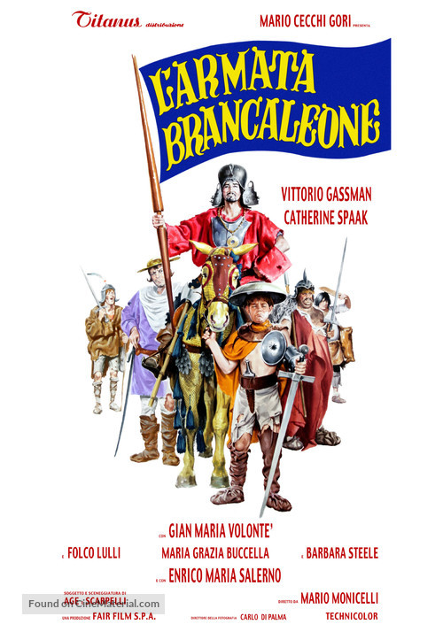 Armata Brancaleone, L&#039; - Italian Movie Poster