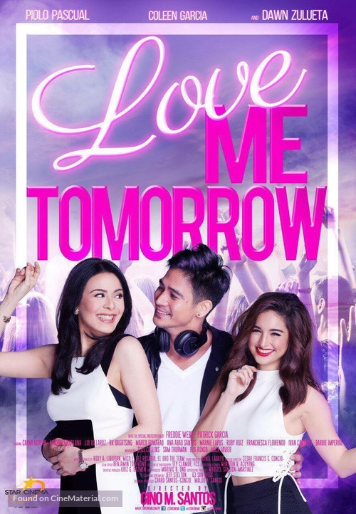 Love Me Tomorrow - Philippine Movie Poster