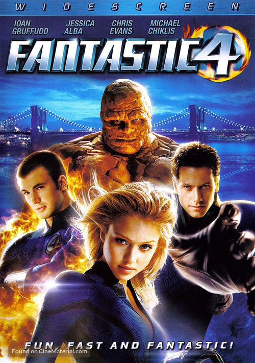 Fantastic Four - DVD movie cover