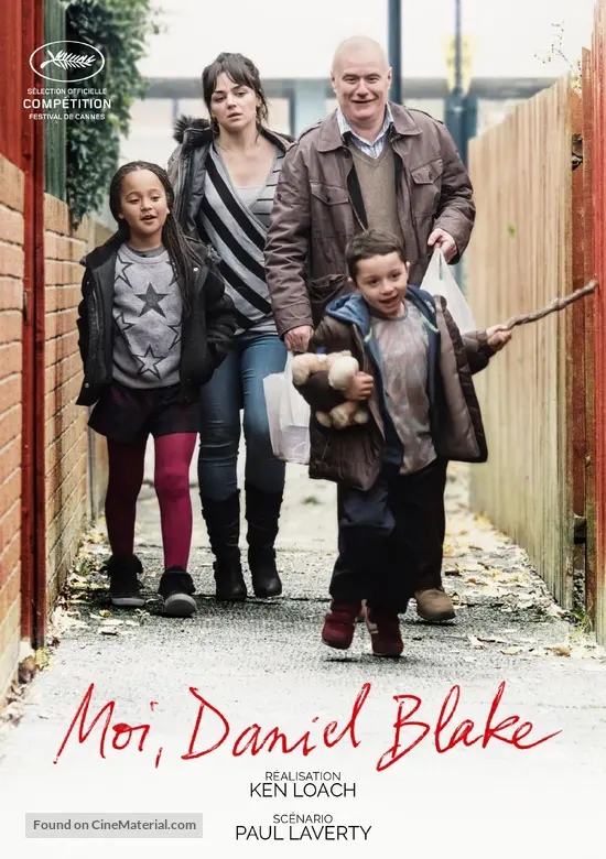 I, Daniel Blake - French Movie Poster