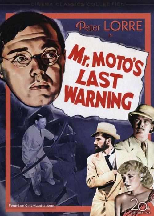 Mr. Moto&#039;s Last Warning - DVD movie cover