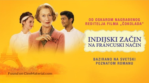 The Hundred-Foot Journey - Serbian Movie Poster