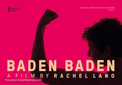 Baden Baden - French Movie Poster