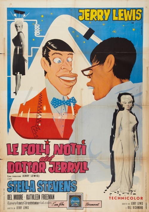 The Nutty Professor - Italian Movie Poster