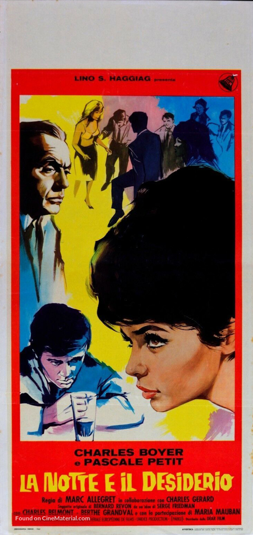 Les d&eacute;mons de minuit - Italian Movie Poster