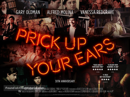 Prick Up Your Ears - British Movie Poster