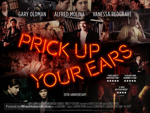 Prick Up Your Ears - British Movie Poster