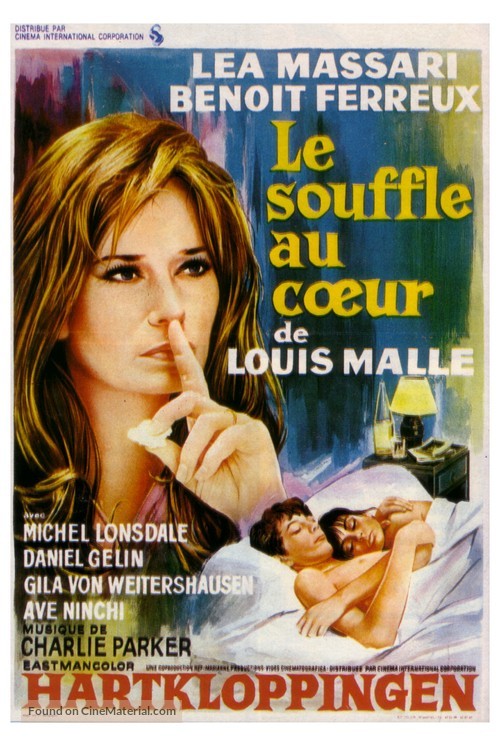 Le souffle au coeur - Belgian Movie Poster