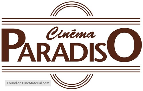 Nuovo cinema Paradiso - French Logo