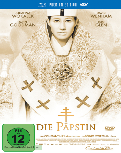 Die P&auml;pstin - German Movie Cover