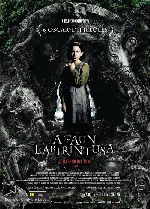 El laberinto del fauno - Hungarian Movie Poster