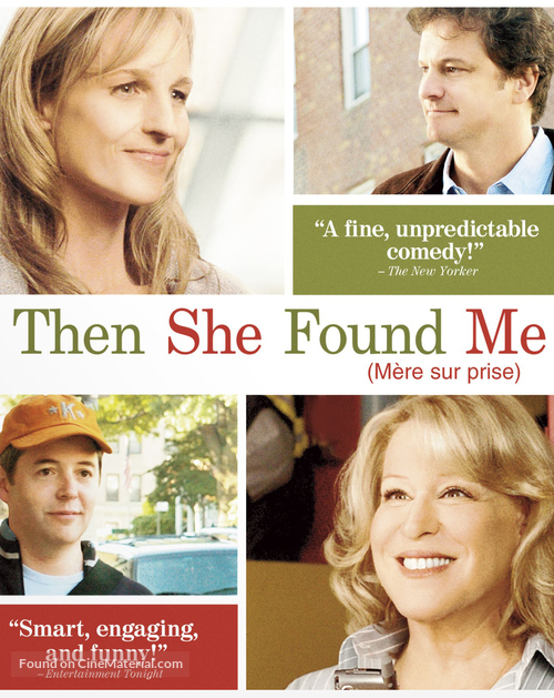 Then She Found Me - Canadian DVD movie cover