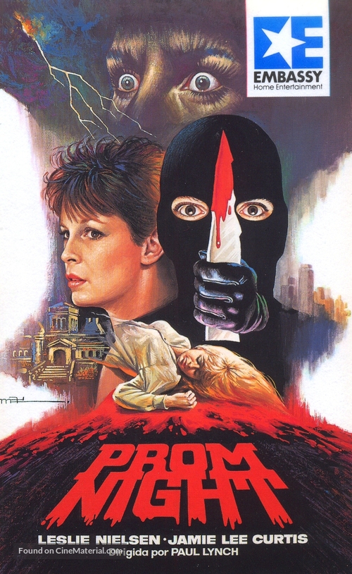 Prom Night - Spanish VHS movie cover
