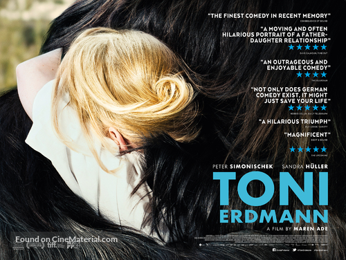 Toni Erdmann - British Movie Poster