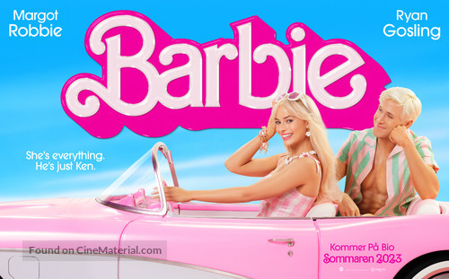 Barbie - Swedish Movie Poster