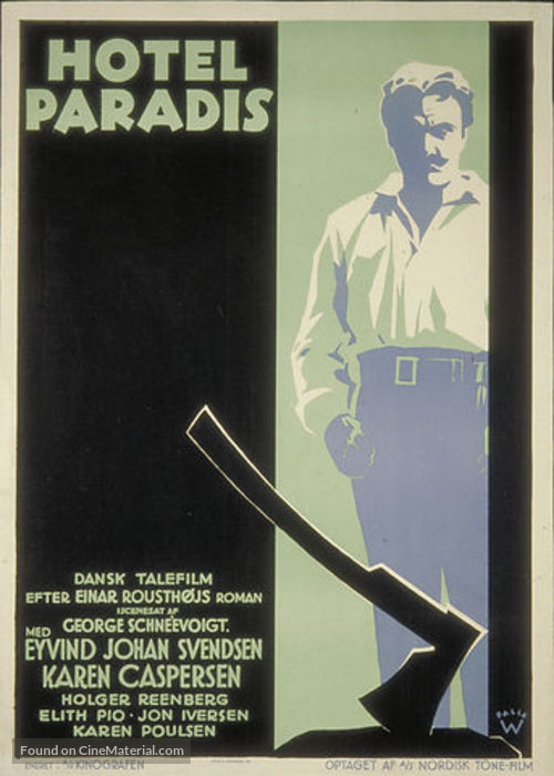Hotel Paradis - Danish Movie Poster