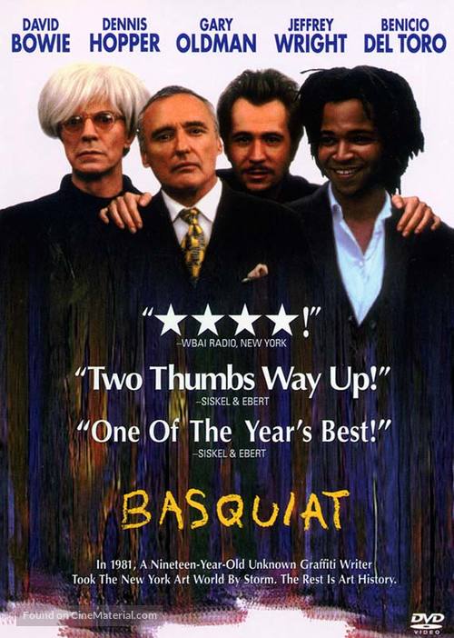 Basquiat - DVD movie cover