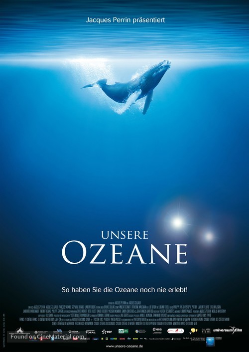 Oc&eacute;ans - German Movie Poster